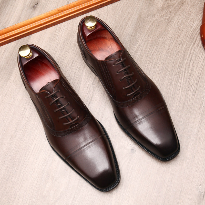 Classic Crown Leather Derbys