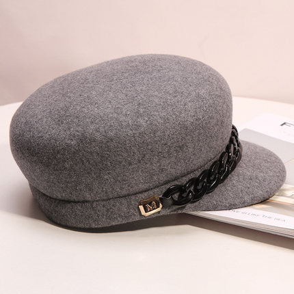 Luxury Retro Wool Trilby Hat