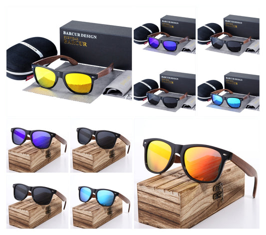 Urban Wood Men's Polarized Sunglasses