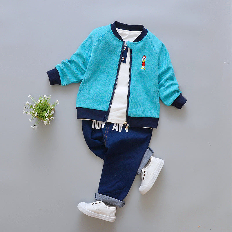 Chill & Style Jacket and T-Shirt Set