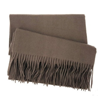 Premium Woolen Scarf for Men – Classic Monochrome Design