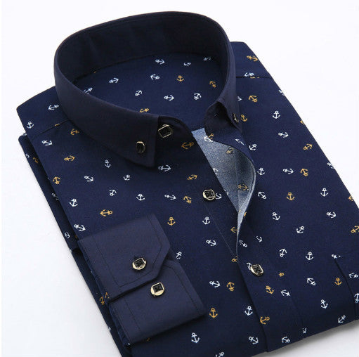 Floral Bloom Men's Dress Shirt