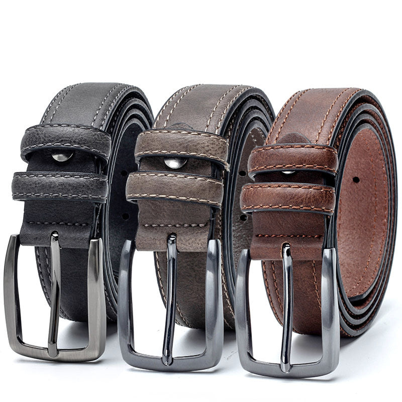 Men's Premium Vintage Style Belt for Jeans