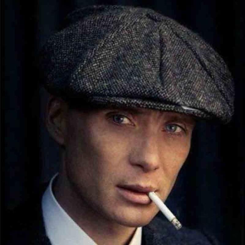 Vintage Wool Newsboy Gatsby Cap