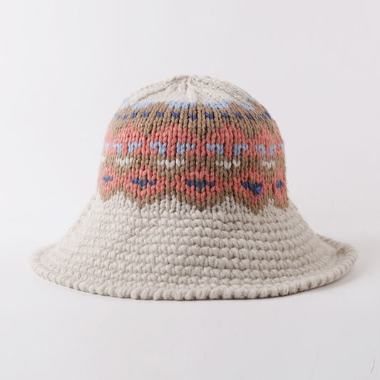 Outdoor Knitted Panama Bucket Hat