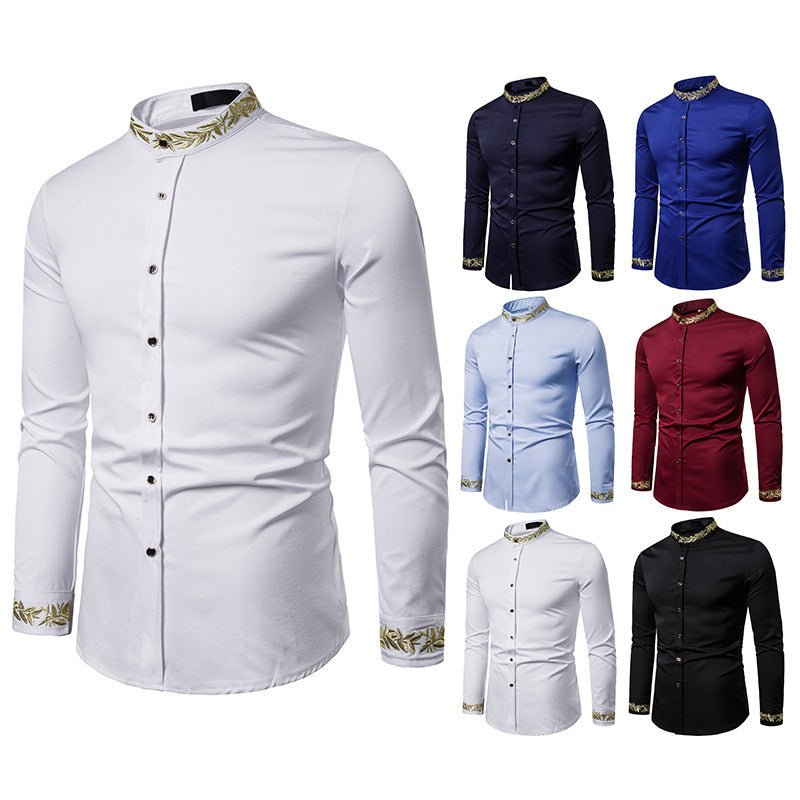 Golden Stitch Slim Fit Dress Shirt