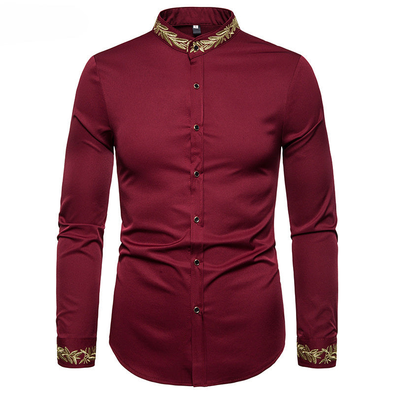 Golden Stitch Slim Fit Dress Shirt