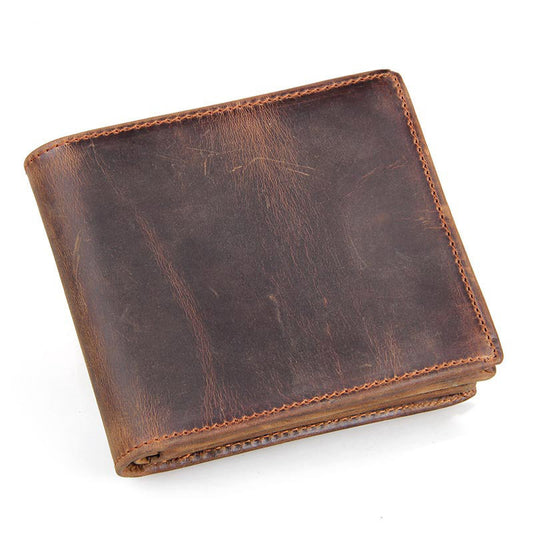 Premium Men’s Horse Leather Wallet – Compact & Stylish