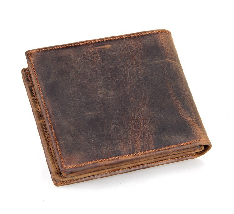 Premium Men’s Horse Leather Wallet – Compact & Stylish