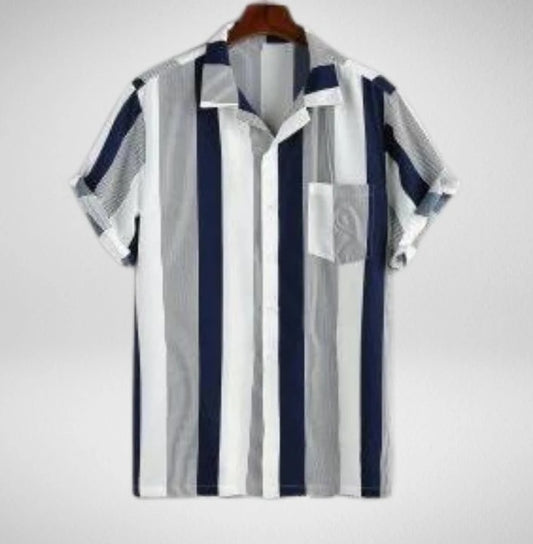 Metro Stripe Luxe Shirt