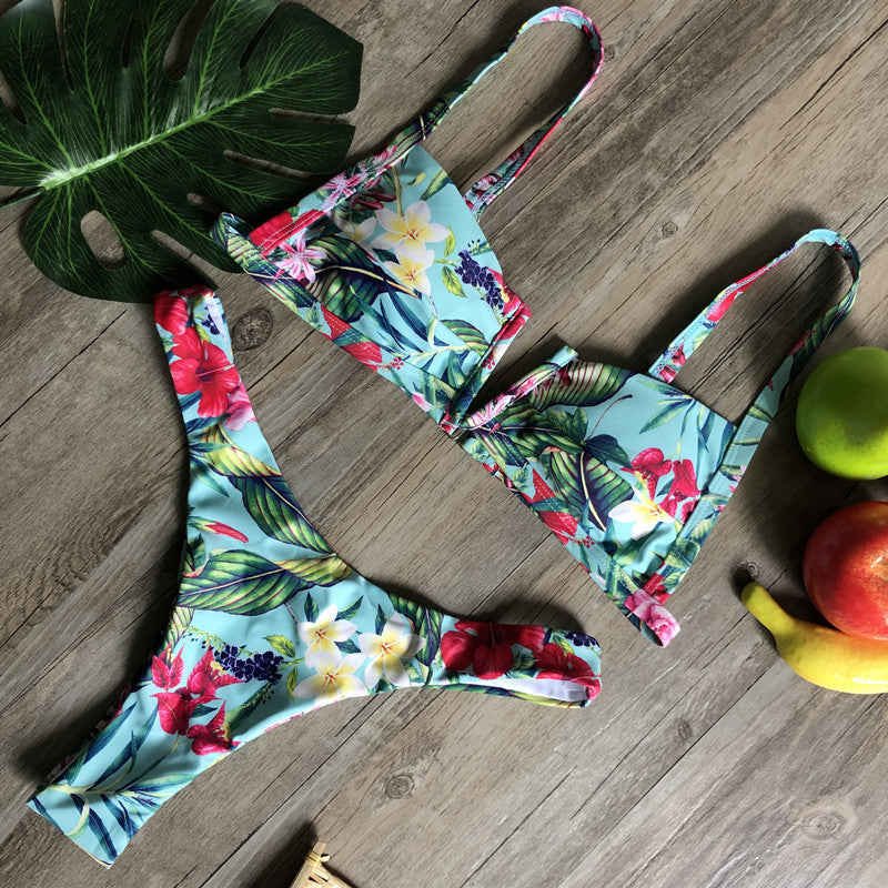 Floral Dream: Printed Bikini