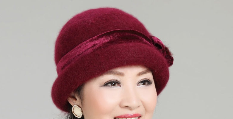 Serene Style Elderly Women's Hat