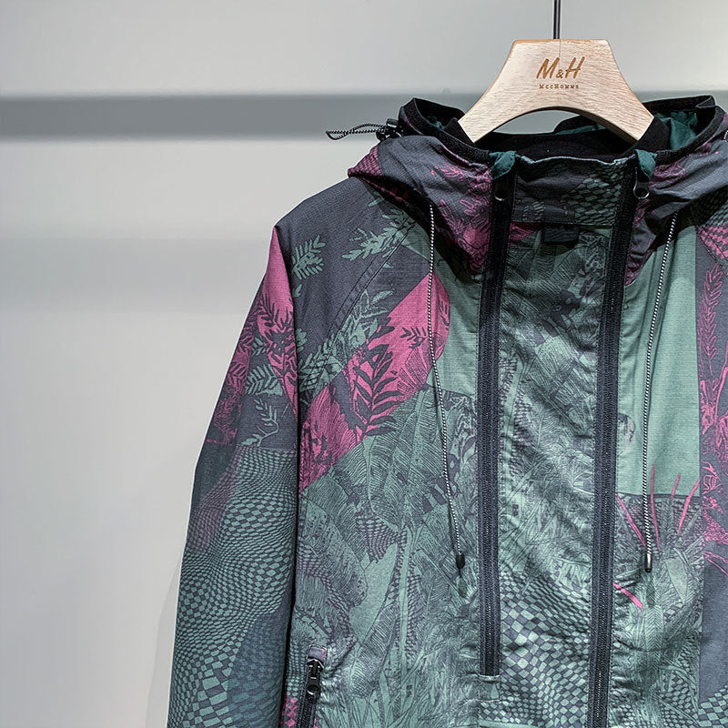 Printed windbreaker