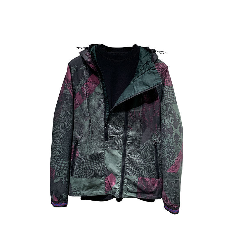 Printed windbreaker