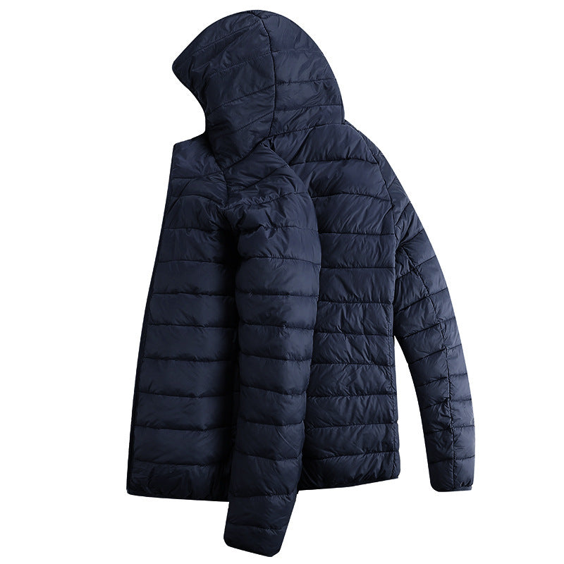 Down padded jacket men's stand-collar winter jacket