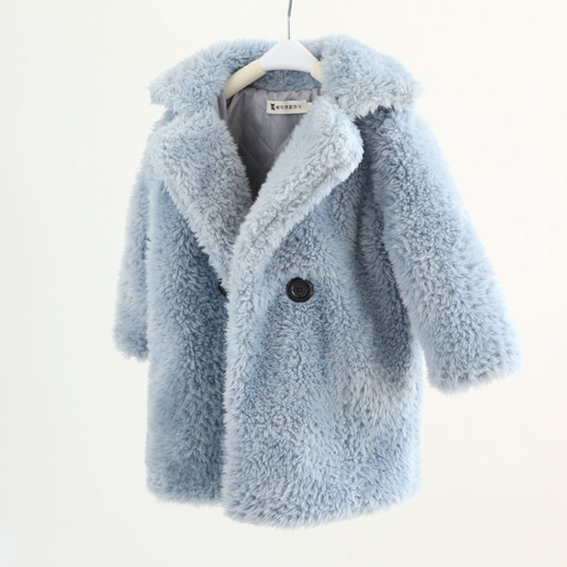 Cozy Luxe: Fur-Lined Cashmere Jacket