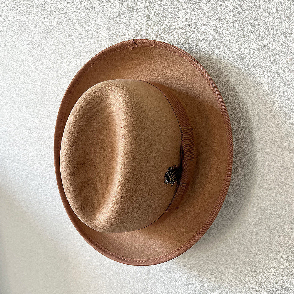 Classic Lined Feather Fedora