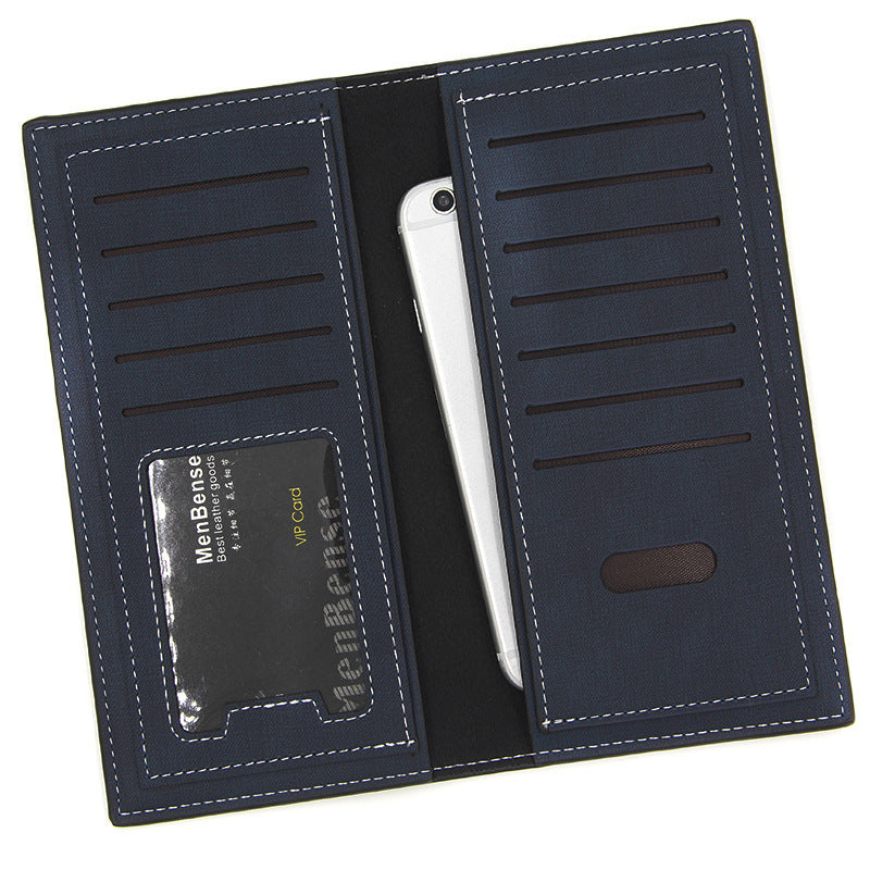 Executive Long Wallet – Men’s Large Capacity Design