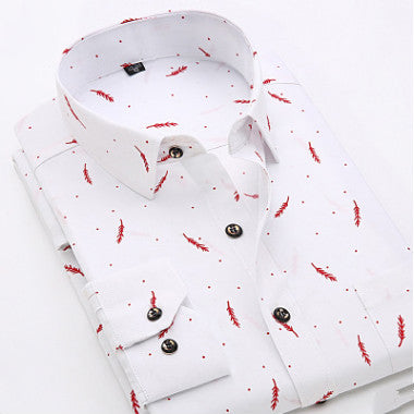 Floral Bloom Men's Dress Shirt