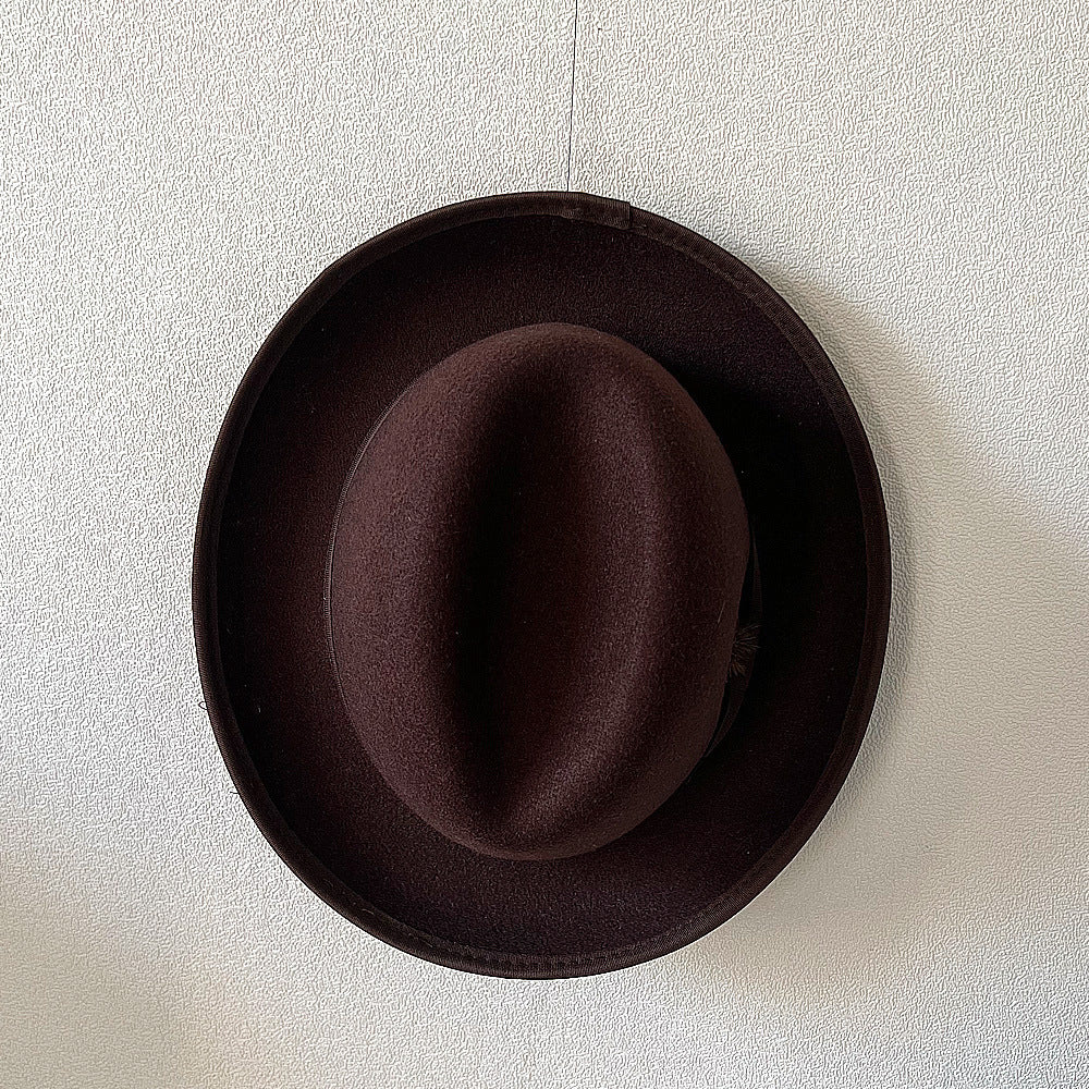 Classic Lined Feather Fedora