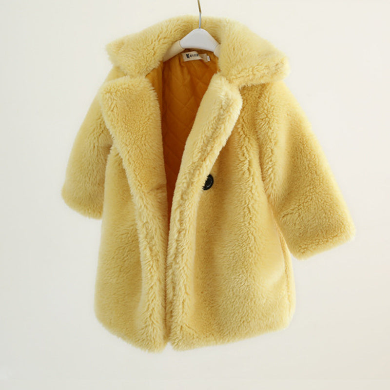 Cozy Luxe: Fur-Lined Cashmere Jacket