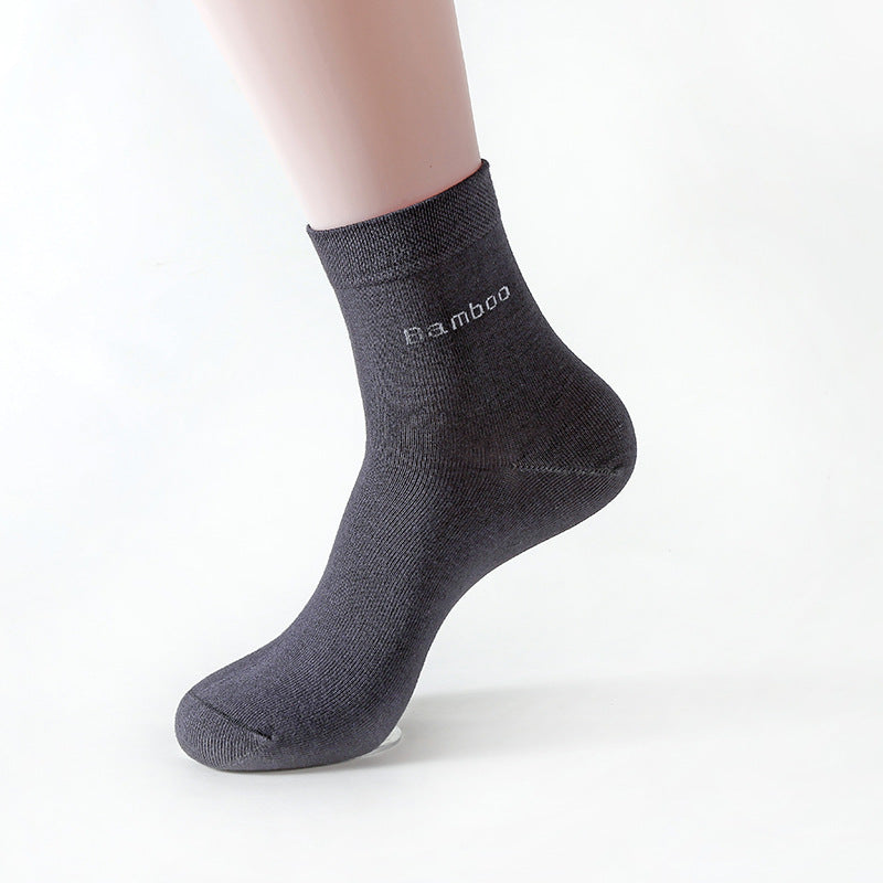 Bamboo Comfort Men’s Mid-Tube Socks