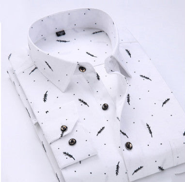 Floral Bloom Men's Dress Shirt