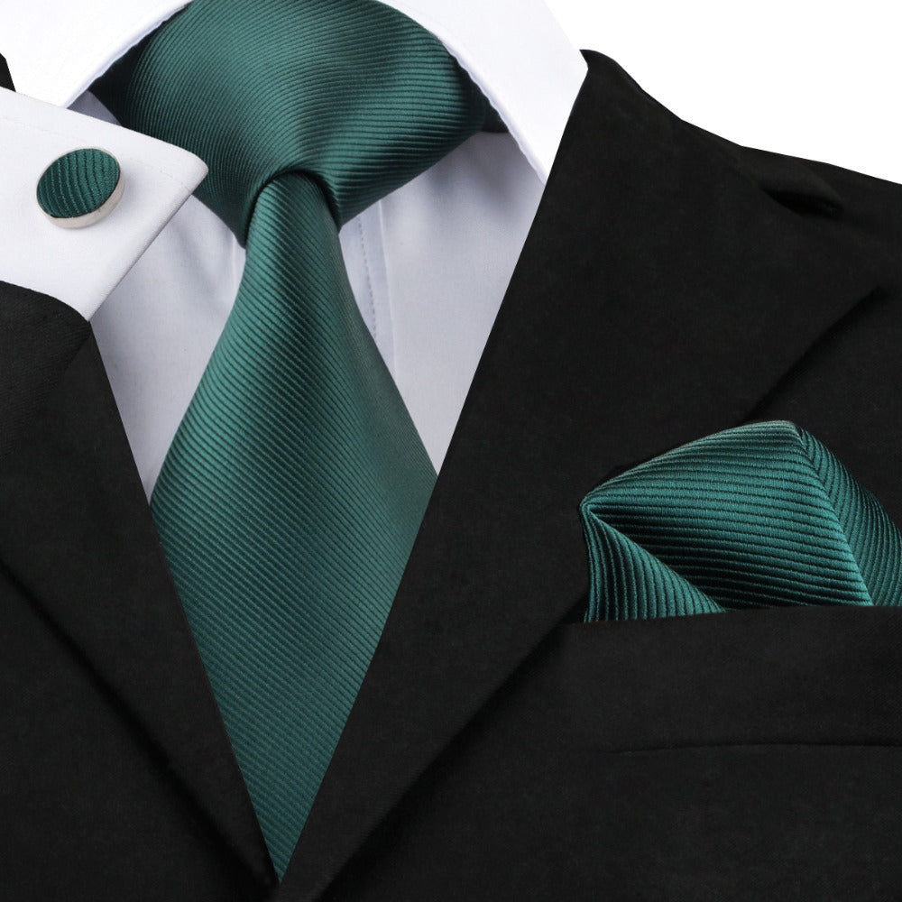 Elegant Tuxedo Tie Set