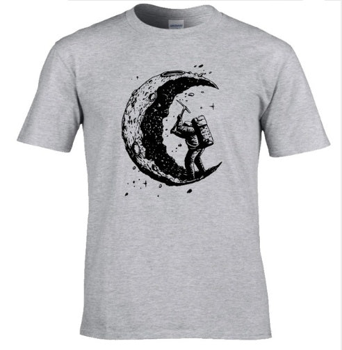 Cosmic Moon O-neck T-shirt