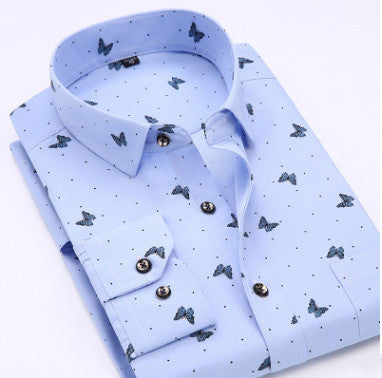 Floral Bloom Men's Dress Shirt