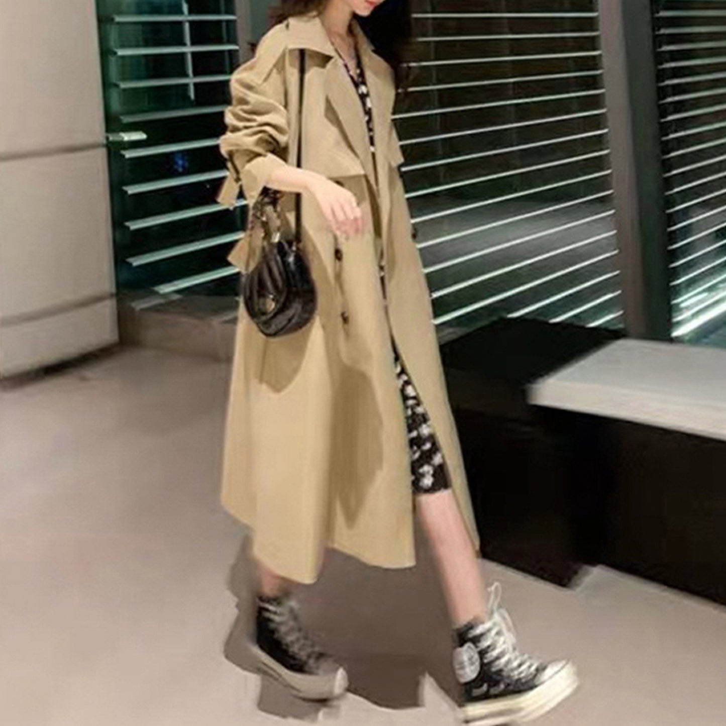 Cozy Luxe Oversize Trench Coat