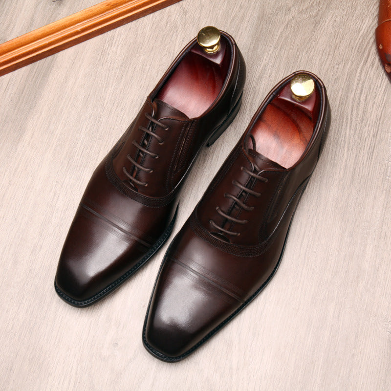 Classic Crown Leather Derbys