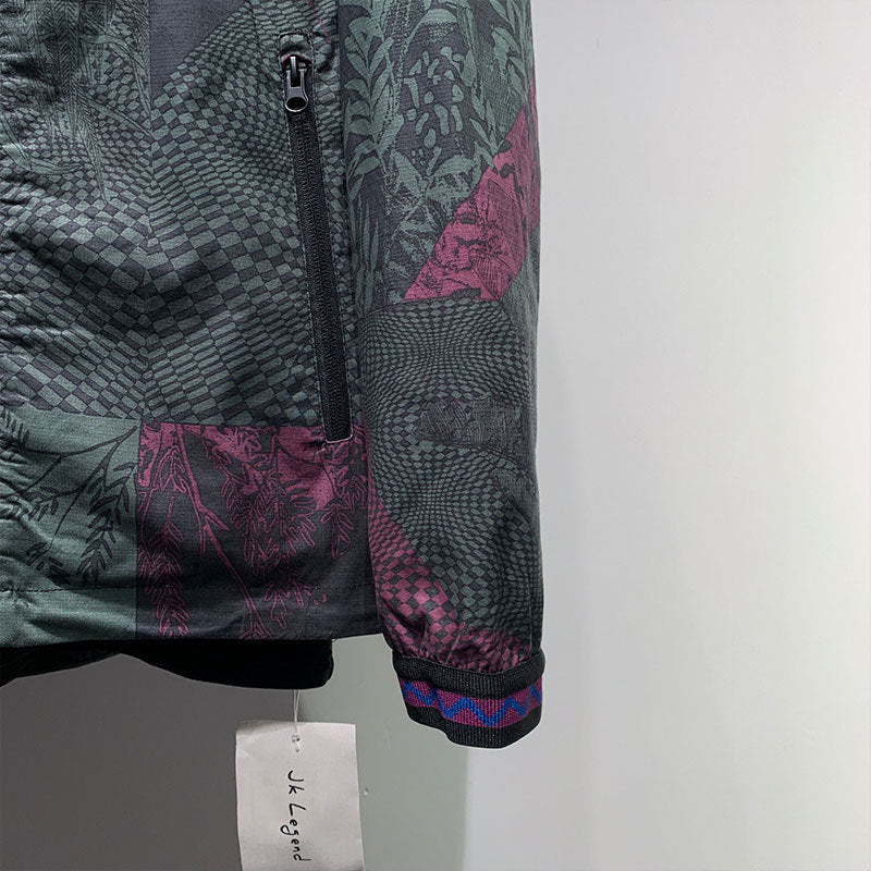 Printed windbreaker