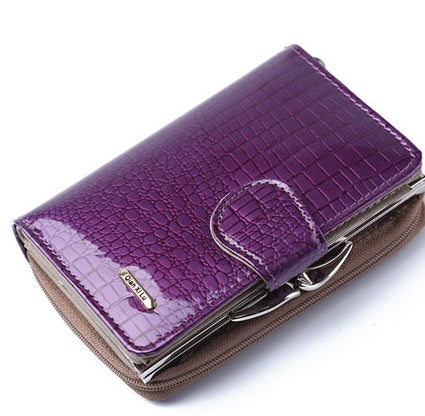 Glossy Luxe Mini Wallet