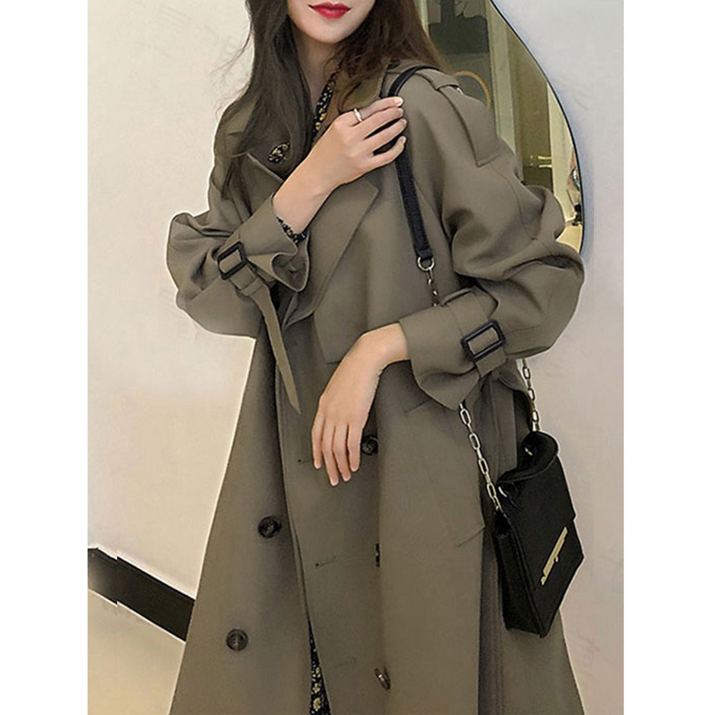 Cozy Luxe Oversize Trench Coat