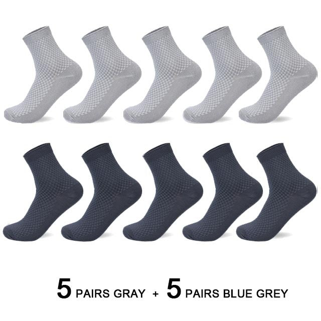 Bamboo Blend Men’s Comfort Business Socks