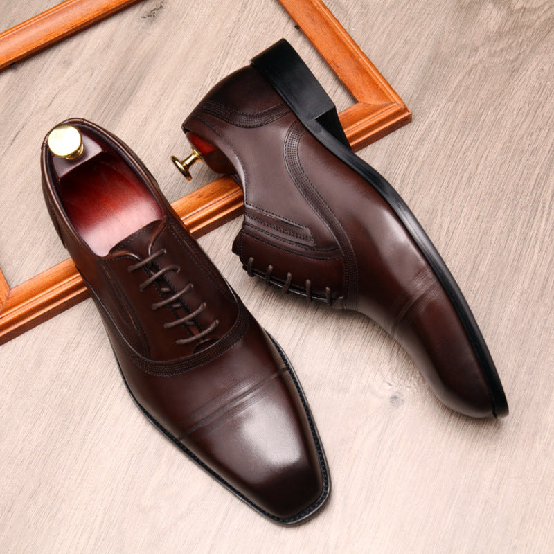 Classic Crown Leather Derbys