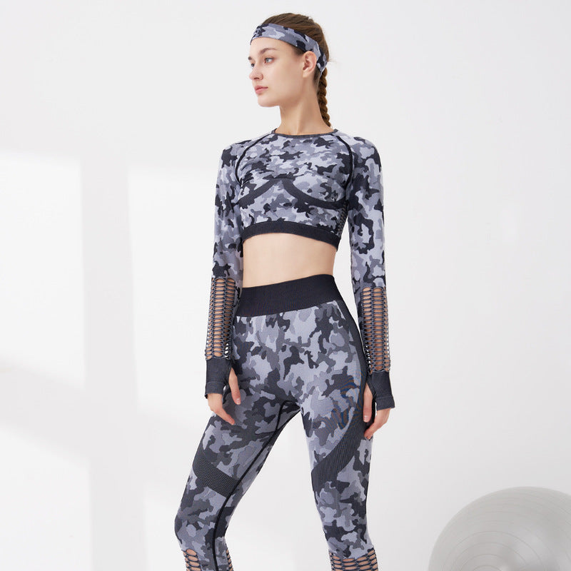 Urban Camo Yoga Apparel