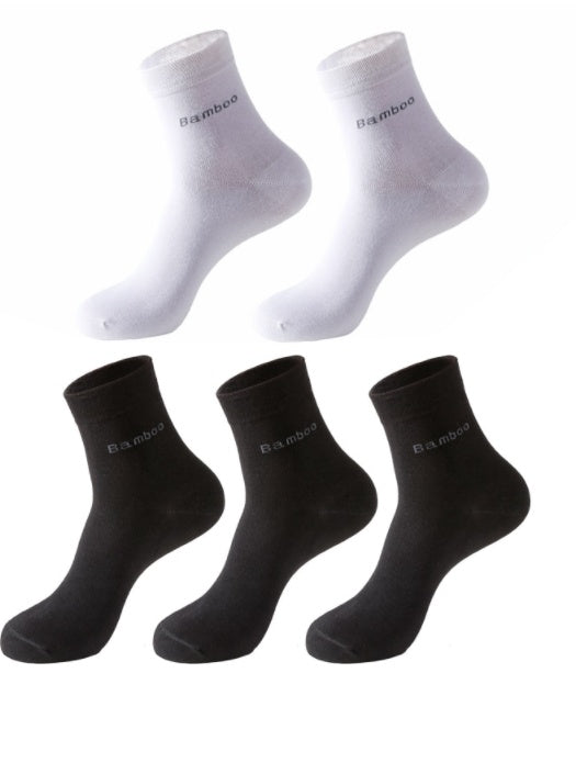 Bamboo Comfort Men’s Mid-Tube Socks