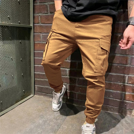 Active Fit Cargo Pants with Handy Pockets