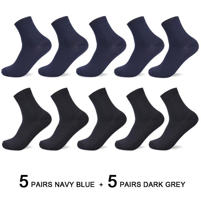 Bamboo Blend Men’s Comfort Business Socks