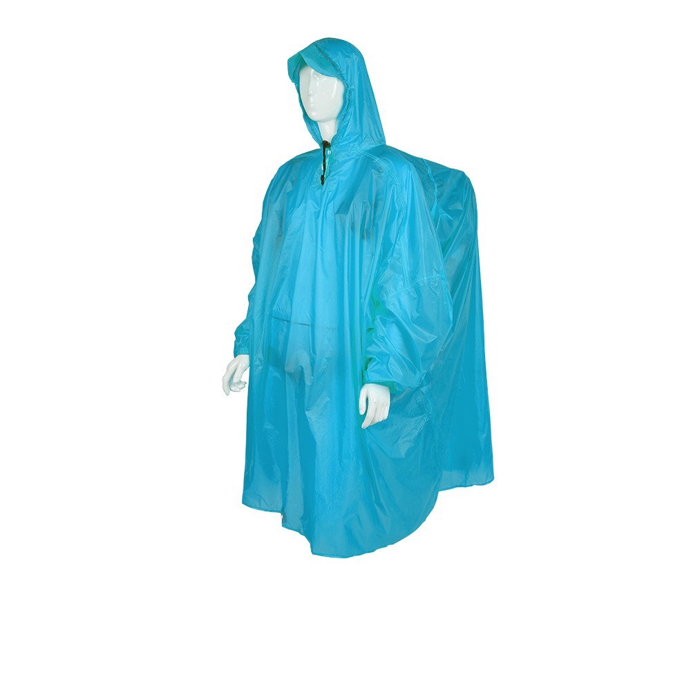 Outdoor backpack raincoat