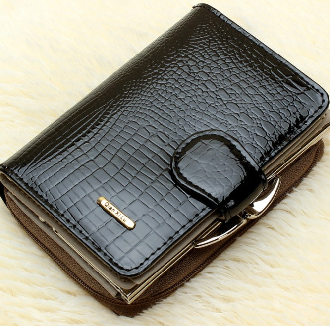 Glossy Luxe Mini Wallet