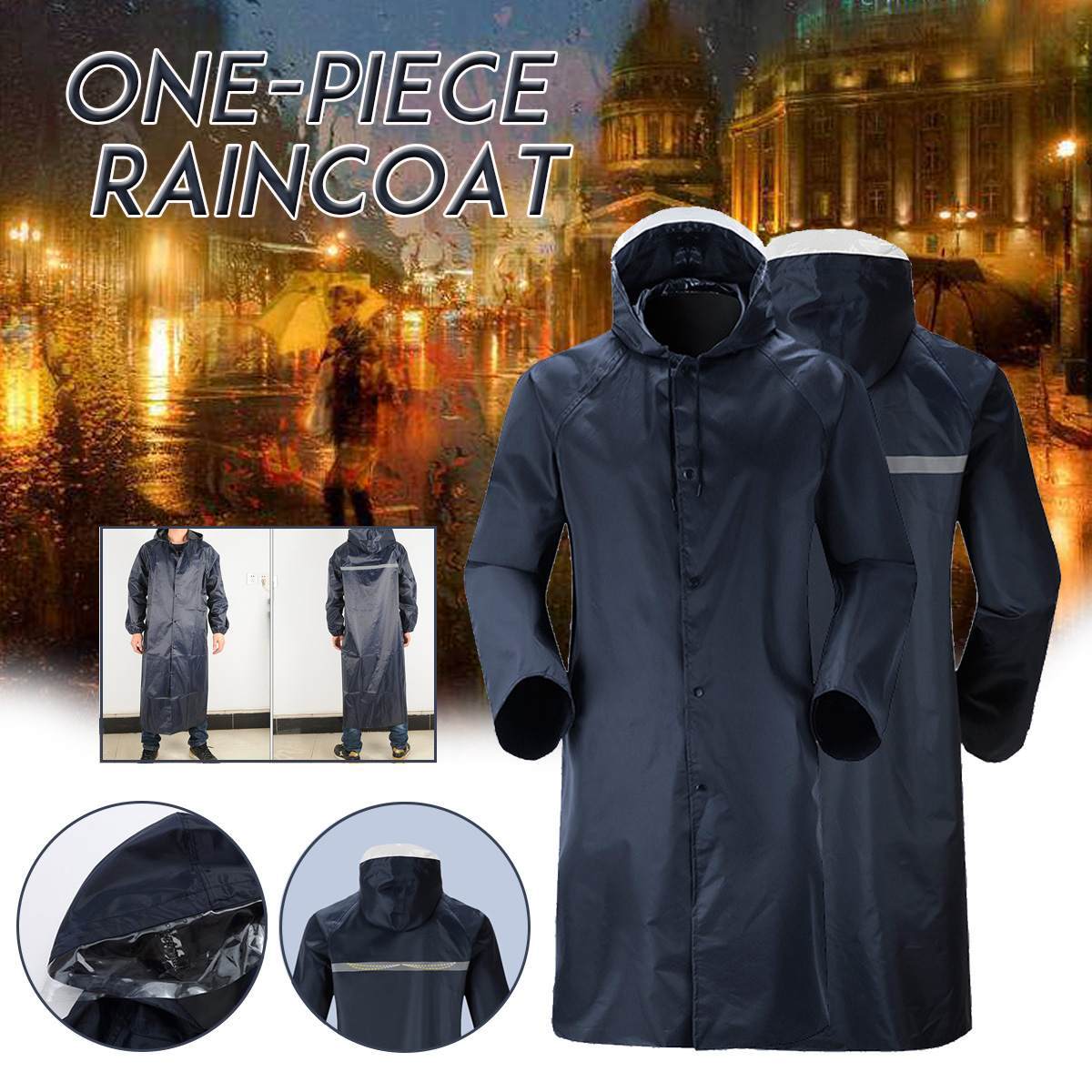 Long Raincoat, Labor Protection, Environmental Sanitation And Security Patrol Duty Raincoat