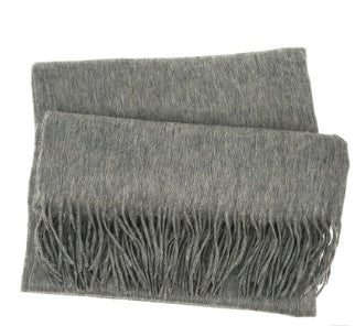 Premium Woolen Scarf for Men – Classic Monochrome Design