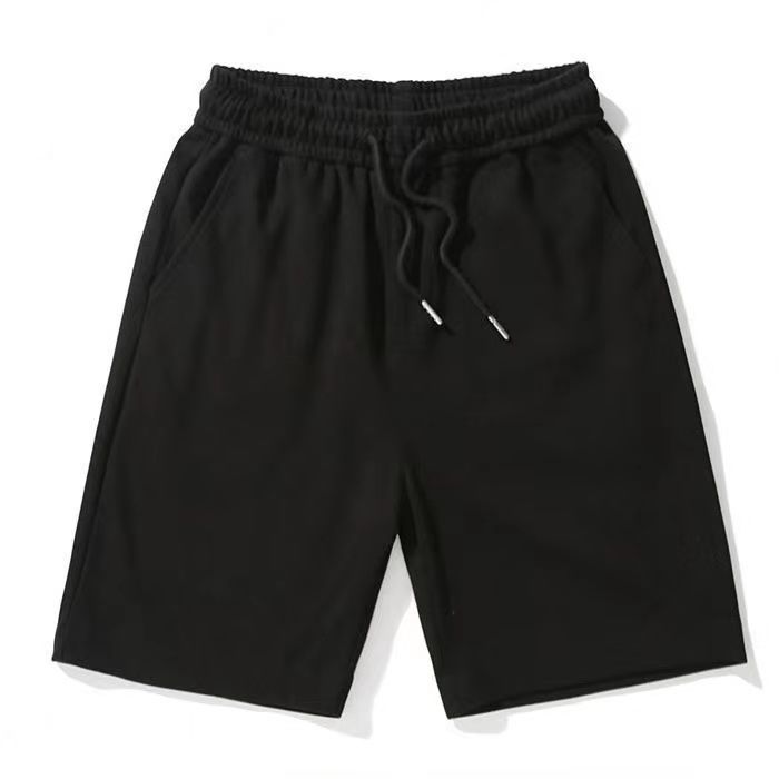 Basic Solid Straight Fit Shorts