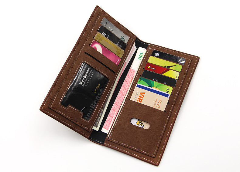 Executive Long Wallet – Men’s Large Capacity Design