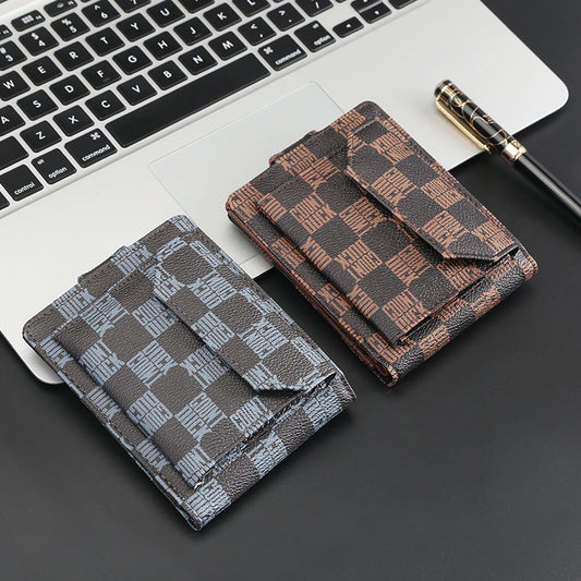 Slim & Functional Men's Fashion Wallet – Versatile All-Purpose Style