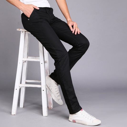 Urban Fit Slim Straight Trousers