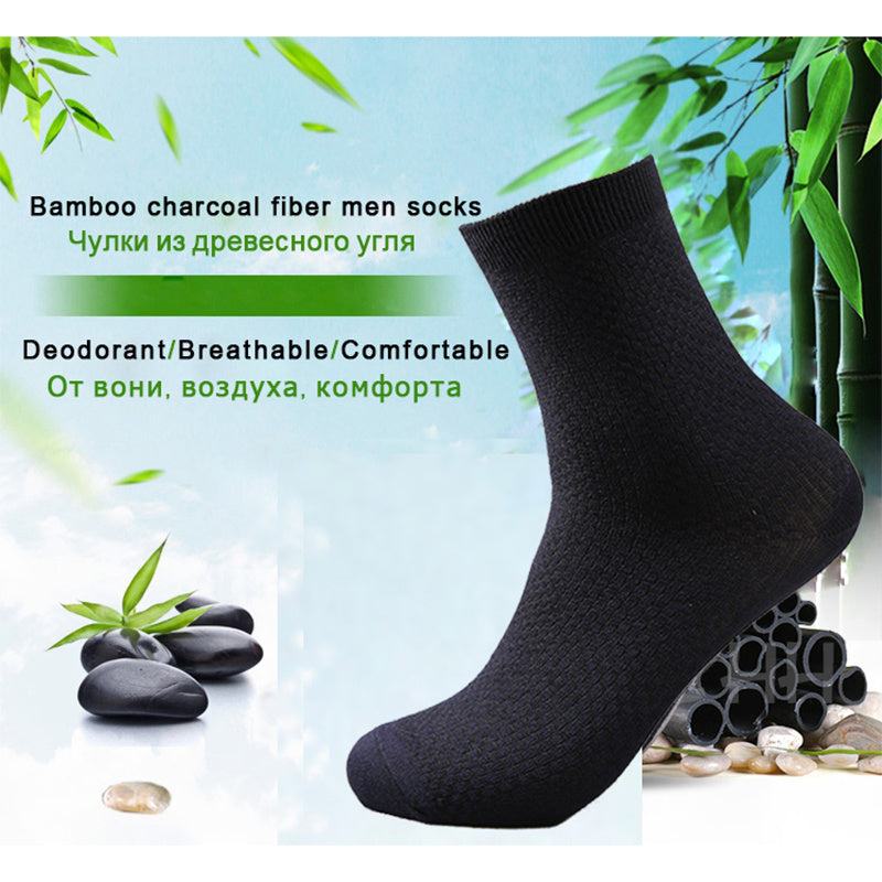 Bamboo Blend Men’s Comfort Business Socks